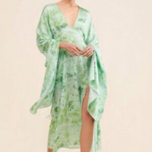 Anthroopologie - Let Me Be Midas Midi Abstract Dress